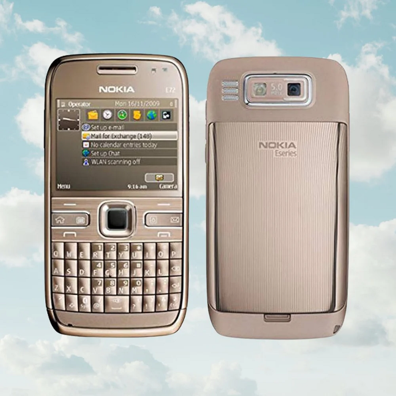 Nokia E27 Refurbished – Golden Color