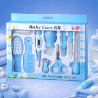 10 Pcs Baby Care Kit Set – Newborn Grooming & Health Care Kit