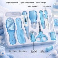 10 Pcs Baby Care Kit Set – Newborn Grooming & Health Care Kit