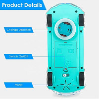 Transparent Electric Gear Racing Car